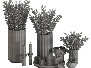 Decorative Set 14 3D Model