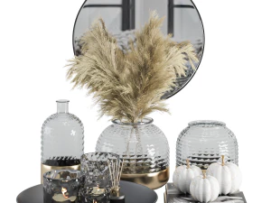 Conjunto Decorativo 13 Modelo 3D