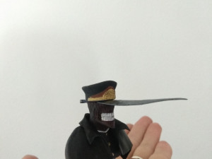 katana man from chainsaw man bust 3D-printmodel