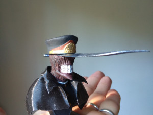 katana man from chainsaw man bust 3D-printmodel