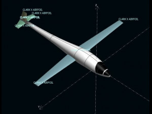 glider aircraft Modelo 3D
