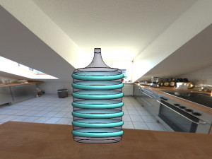 water bottle 3D 打印模型