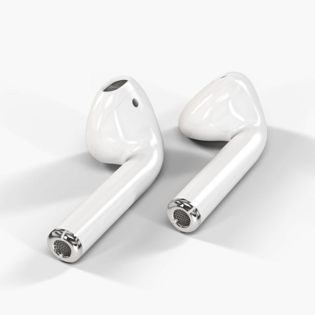 airpods 3D Baskı Modeli .c4d .max .obj .3ds .fbx .stl .blend 