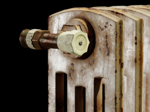 rusty radiator 3D Model