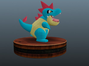 pokemon croconaw 3D Принт Модель