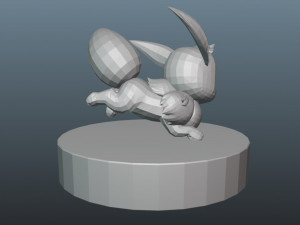 pokemon eevee Model Cetak 3D