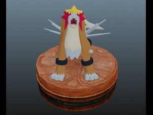 pokemon entei 3D Print Model