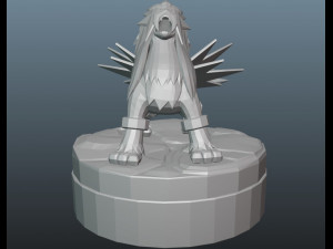 pokemon entei Modèles 3D en vedette