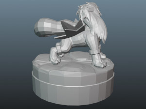 pokemon entei Modèles 3D en vedette