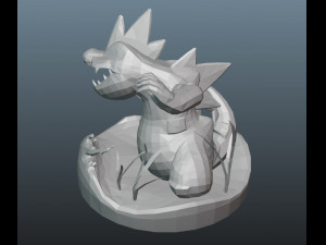 pokemon feraligatr 3D-printmodel