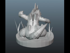 pokemon feraligatr 3D-printmodel