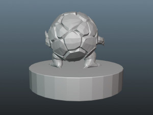 pokemon golem 3Dプリントモデル