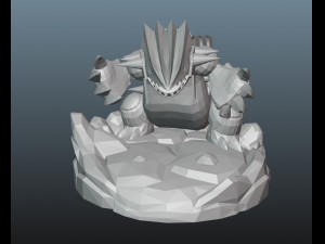 pokemon groudon Model do druku 3D