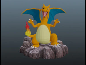 charizard pokémon Modelo de Impressão 3D