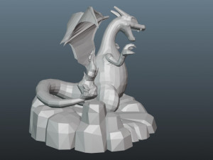 pokemon charizard Modello di stampa 3D