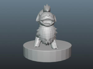 pokemon growlithe 3D प्रिंट मॉडल