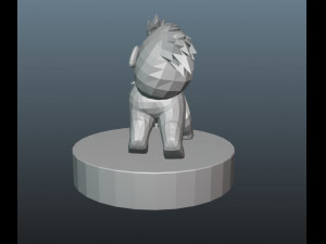 pokemon growlithe 3D प्रिंट मॉडल