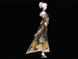 Two Color Female Princess Character 3D 모델
