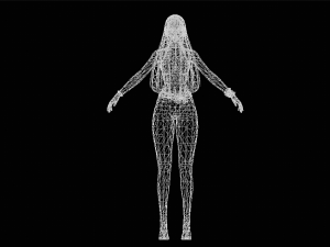 Female Swimsuit Character 3D Model
