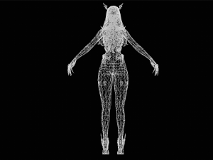 Female Hallowen Swimsuit Character 3D 模型