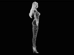 Female Hallowen Swimsuit Character 3D 模型