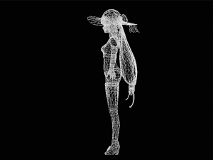 Female Swimsuit Character Modello 3D