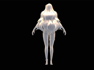 Female Swimsiut Character 3D Model