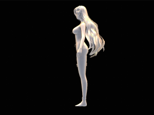 Female Swimsiut Character 3D Model