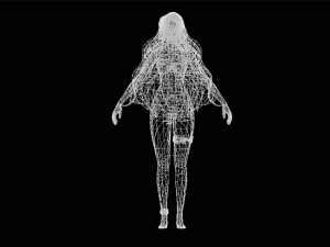 Female Swimsiut Character 3D Model