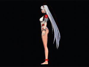 Female Swimsiut Character 3D Model