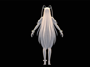 Female Swimsiut Character 3D Model