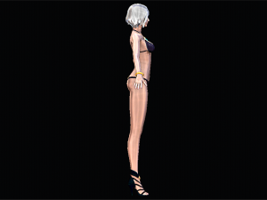 Female Swimsiut Character 3D Модель