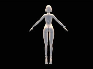 Female Swimsiut Character 3D Модель