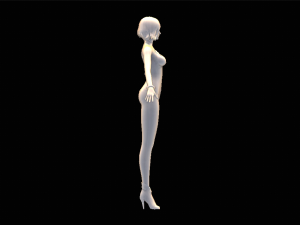 Female Swimsiut Character 3D Модель