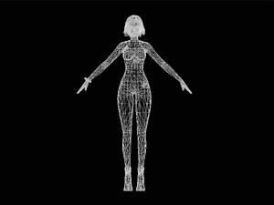 Female Swimsiut Character 3D Модель