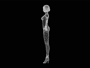 Female Swimsiut Character 3D Модель