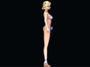 Female Character 3D Model