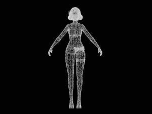 Female Character 3D Model
