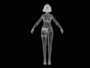 Female Character 3D Model