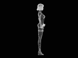 Female Character 3D Model