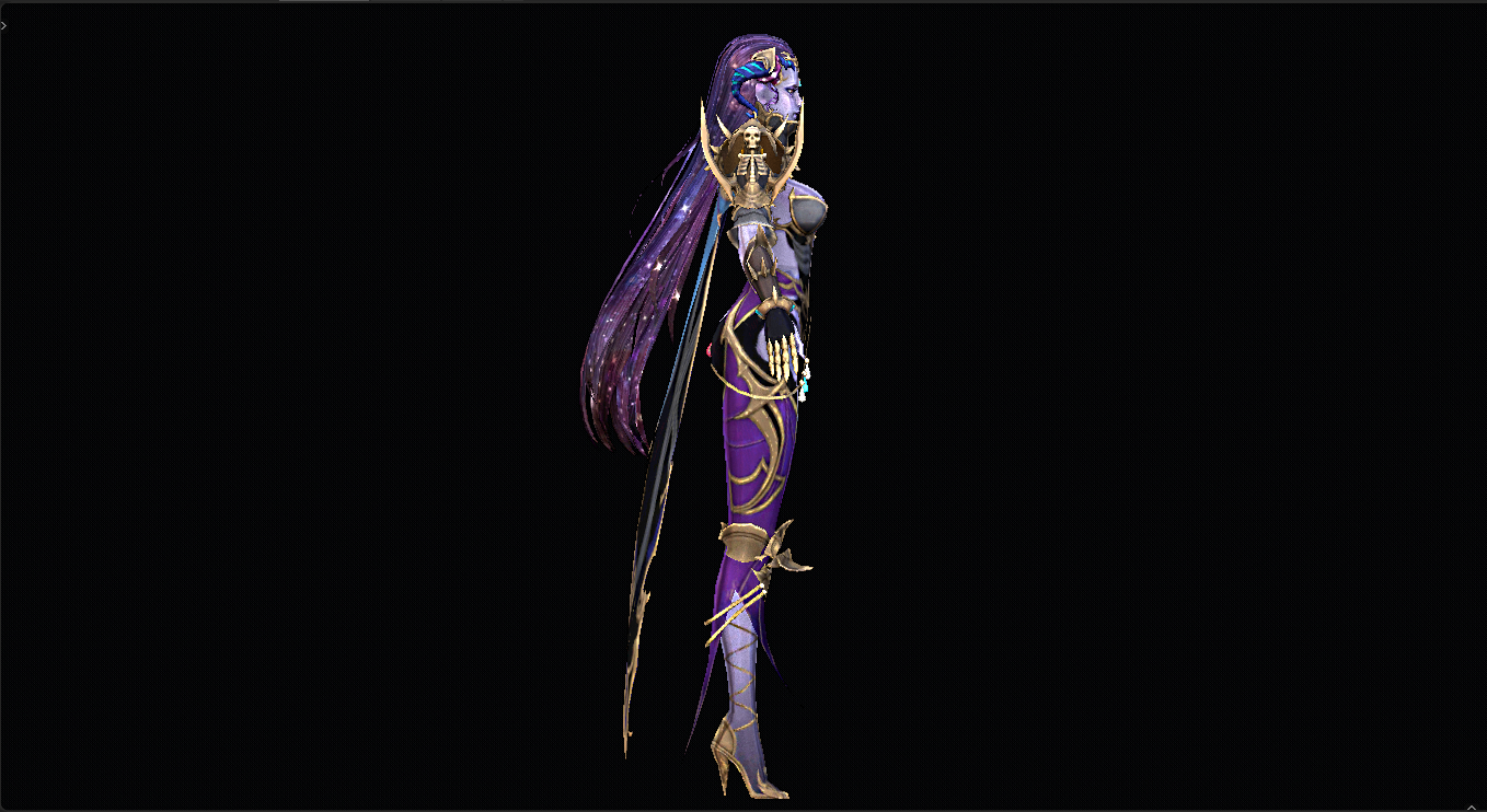 Bayonetta 2 Earrings and Back Ornament 3D Files (Download Now) 