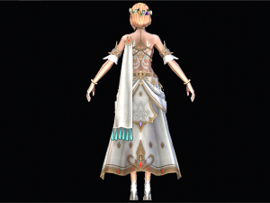 Female Character Modelo 3D