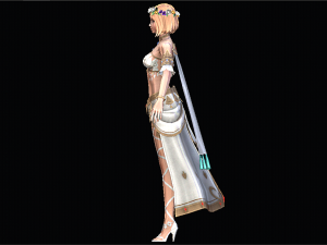 Female Character Modelo 3D