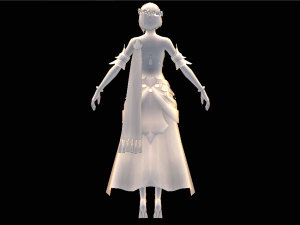 Female Character Modelo 3D
