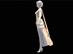 Female Character Modelo 3D