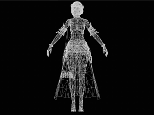 Female Character Modelo 3D