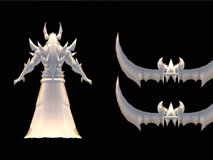 Fantasy-and-fictional-creature Character 3D Model
