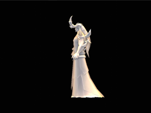 Fantasy-and-fictional-creature Character 3D Model