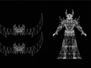 Fantasy-and-fictional-creature Character 3D Model