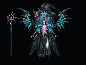 Male Fantastic Magician Character Modello 3D